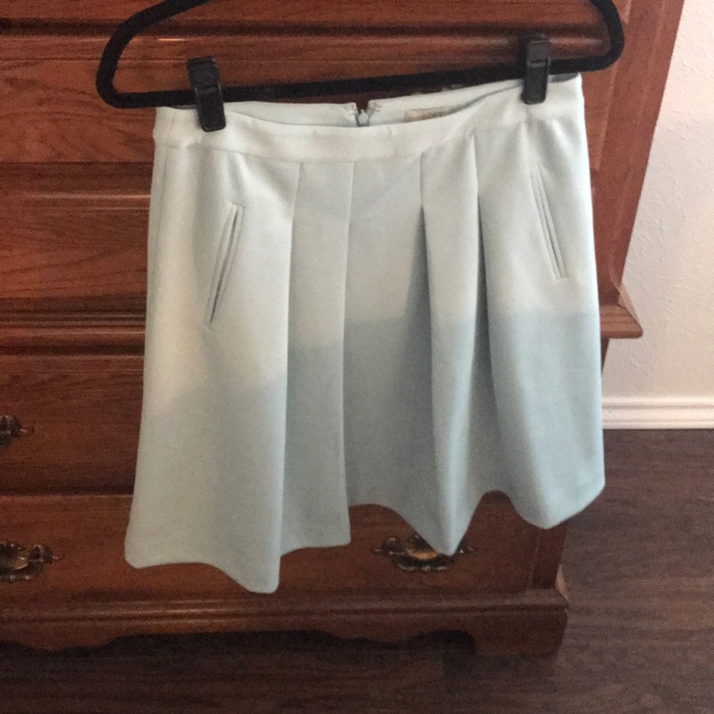 Loft light blue skirt. Size 4